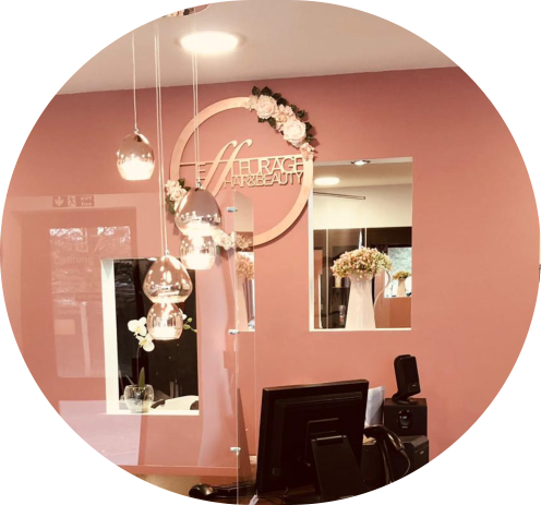 Inside Effleurage Hair & Beauty salon in Langley Mill